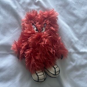 Gossamer Bean Bag 9" Plush Doll Warner Brothers Studio Store Looney Tunes 1996
